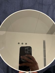 Multipurpose Decorative Mirror With Light Frame