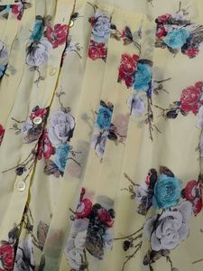 Floral Bell Sleeve Top
