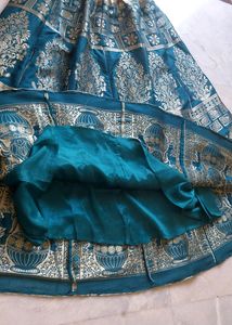 Ethnic Partywear Skirt With Lining.