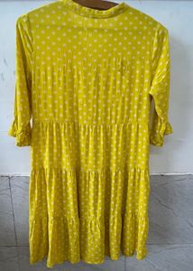 Yellow Polka Dot Dress