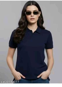 Navy Blue Polo T-Shirt