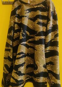 Tiger Camo Long Sleeve T-Shirt