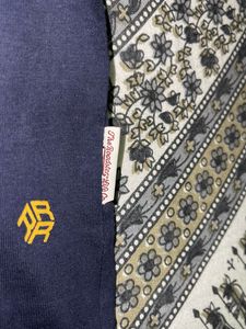 Roadster navy blue printed tshirt