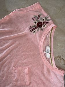 Pink Designer Top