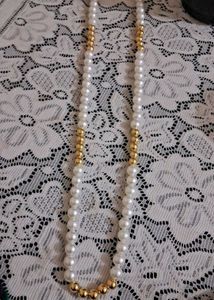 Pearl & Golden necklace