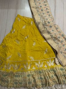 Ethnic Skirt &amp; Dupatta Set
