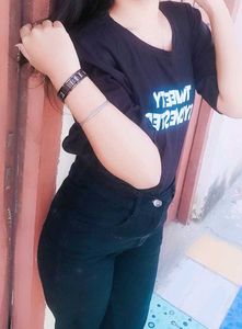 Straight Black Jeans (unisex)
