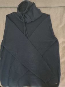 Blue High Neck for Mild Winter