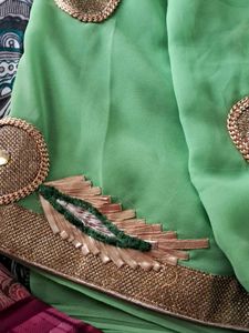 Synthetic  Georgette  Saree