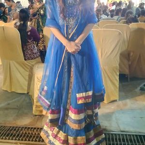 Long Lehenga Choli Duppata