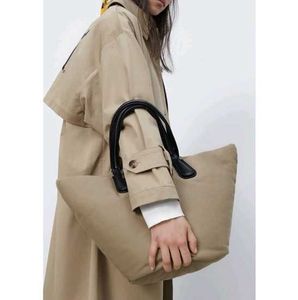 ZARA Canvas Tote Bag