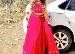 Pink Lehenga Set