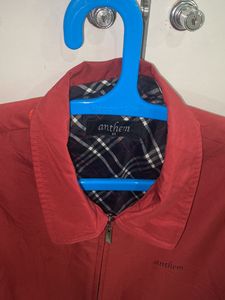 Rusty Maroon Jacket For Winters