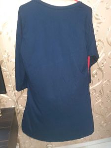 Blend Striped Tshirt (White, Red, Navy)