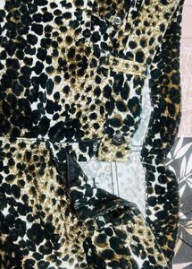 Cheetah Print Jeans