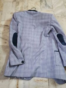 Checkered Blazer
