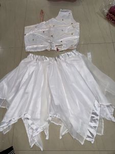 Cute Skirt Crop Top Coord Set
