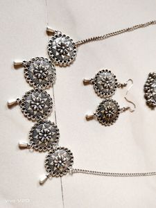 Beautiful 🤩 Silver Jewellery Set 🤍🤍🤍😍