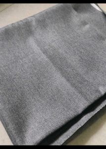 Grey fabric material