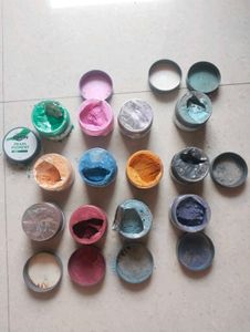 12 Haksons Non-Toxic Pearl/Mica Pigment Powders