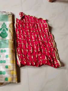 Traditional Assamese Mekhela Sador