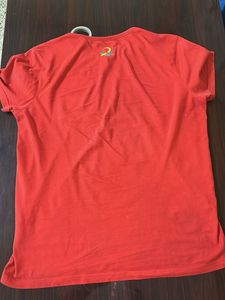 Benetton original Red Anchor Graphic T-Shirt