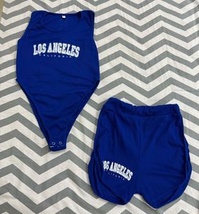 Set Of 2 Top And Shorts