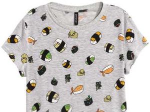 Sushi Print H&amp;M T-Shirt