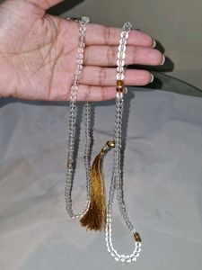 Crystal Beaded Necklace ( Tasbih)