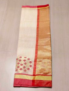 Elegant Floral Saree