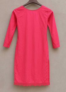 pink kurti