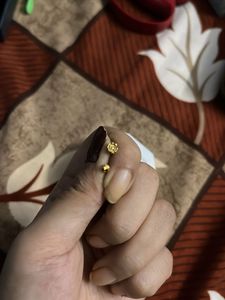 22kt Real Gold Nose Pin