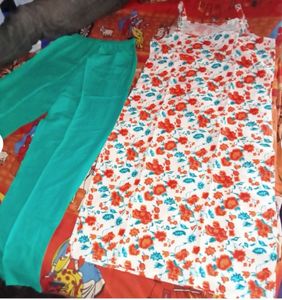 Printed Kurta Set