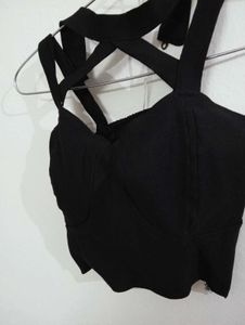 Co-ord Set Of Skirt And Crop Tope