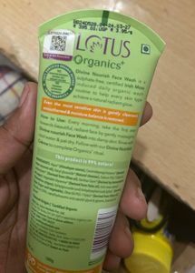 Lotus Organics+ Divine Face Wash