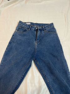 Flared Blue Jeans