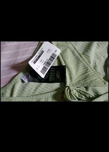 Cute Green Crop Top