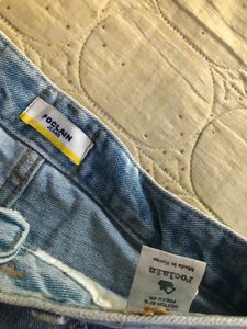 Highwaisted Denim Shorts Waist 26