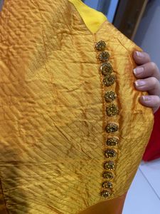 Womens Long Ethnic Gown With Dupatta