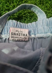 Cute Denim Ruffle Dress