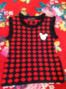 Cute Polka Wool  Dot Top