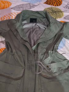 Olive Green Trench Coat