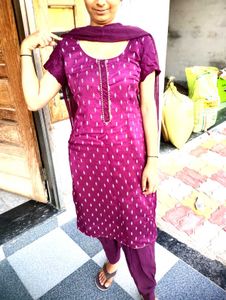 Patiyala Salwar Suit With Dupatta