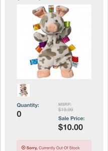 Cute Taggies Signature Toy USA