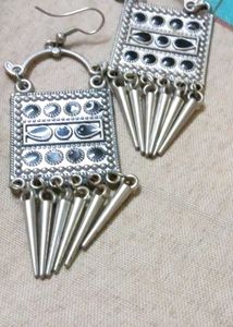 Statement Silver Earrings