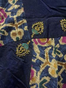Elegant Blue Kurta Gown