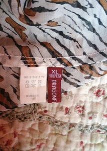 Cheetah Print Halter Neck Top