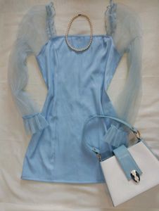 Blue Bodycon Dress