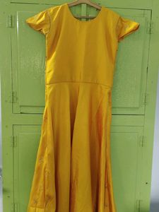 Yellow Embellished Dress