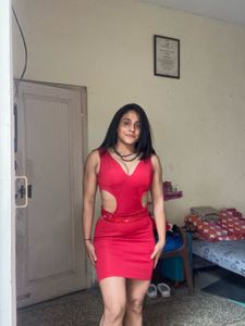Red Bodycon Party Dress